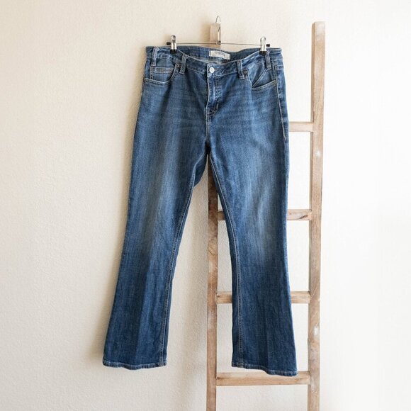 ROCK & ROLL DENIM MID RISE RIDING BOOTCUT JEANS SZ W31 L32 - Picture 2 of 8